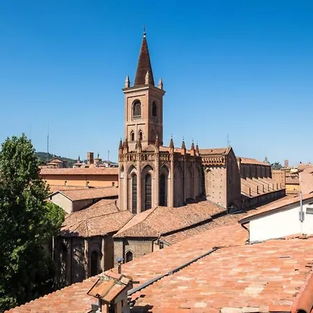 アパート A Casa Breathtaking Attic In Strada Maggiore *